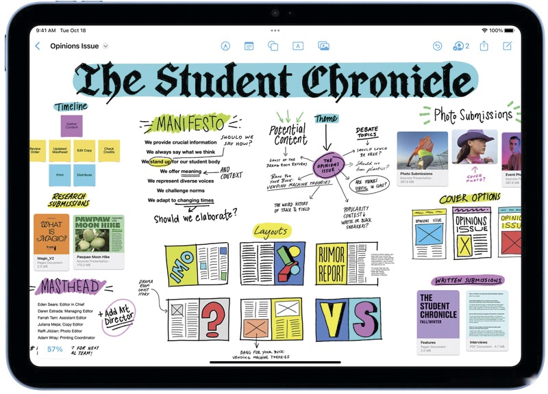 Планшет Apple iPad 10.9 2022 5G 256GB (синий) 