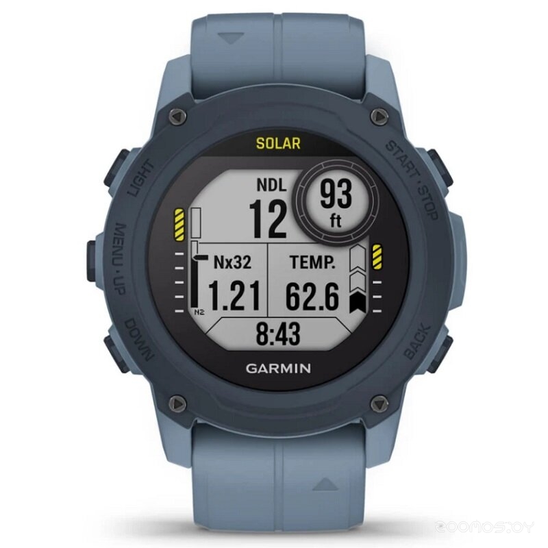 Умные часы Garmin Descent G1 Solar (синий) 